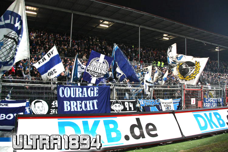 Ultra Bilder Fc St Pauli Ksc Saison Bundesliga